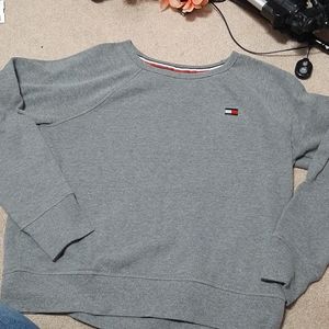 Tommy Hilfiger gray sweatshirt size S